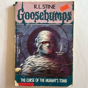 ⭐️ 5/$20 - GOOSEBUMPS - Classic/Vintage - #5 The Curse of the Mummy's Tomb